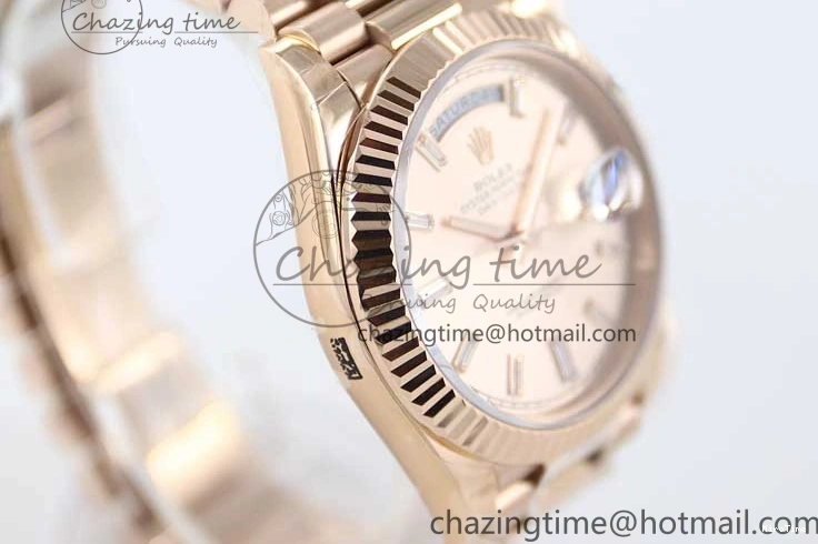 MiroTime 1230 AllSeason Day Date 40mm RG 904L Steel TWF 1:1 Best Edition RG Crystal Dial on RG Bracelet A 2350